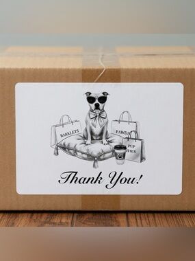 Pitbull Labels 4”x6”-100ct.